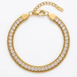 Stackable Tennis Bracelet