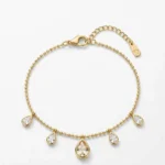 Crystal Dew Drop Bracelet