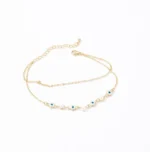 Gold Evil Eye Bracelet