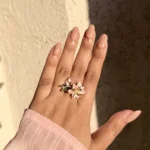 Pink Flower Ring