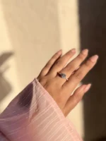 Rosegold Diamond Ring (Size 6)