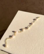 Pearl Linked Bracelet - Image 2