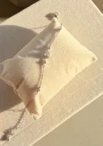 Silver Elegant Stone Bracelet