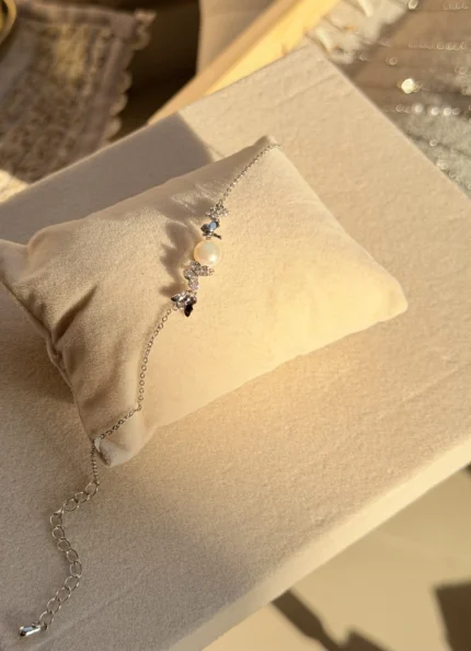 Butterfly Pearl Bracelet