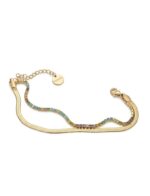 dainty layered bracelet