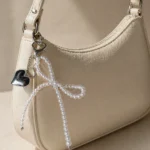 Pearly Heart Keychain