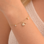 Lock Charm Bracelet