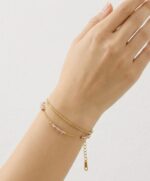 Two Layered Stack Bracelet