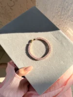 Pink Tennis Bracelet - Image 2