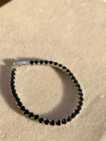 Black tennis bracelet - Image 4
