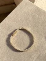 Gold tennis bracelet - Image 2