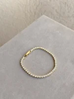Gold tennis bracelet - Image 3