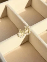 Solace Bow Earrings - Image 2