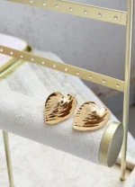 Chunky Heart Earrings