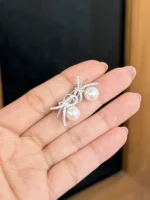 Ice Pearl Earrings - Image 2