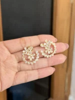 Petal Glow Earrings - Image 2