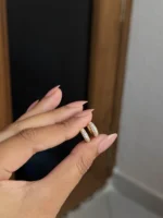 Mini Studded Hoops - Image 3