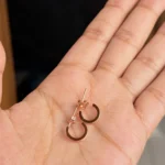 Mini Rosegold Hoops