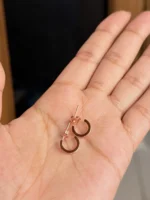 Mini Rosegold Hoops