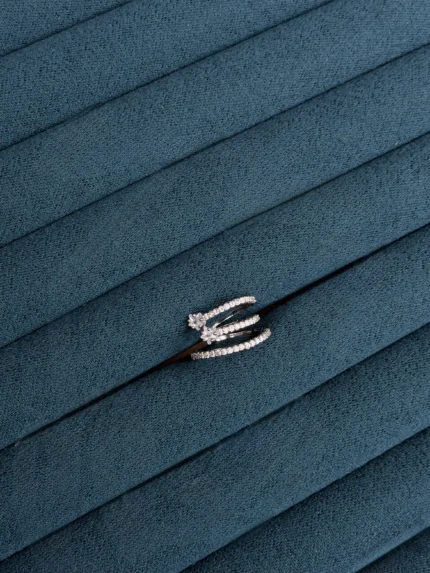 Silver Star Ear Cuff