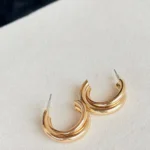 Chunky Hoop Earrings