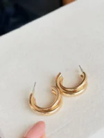 Chunky Hoop Earrings
