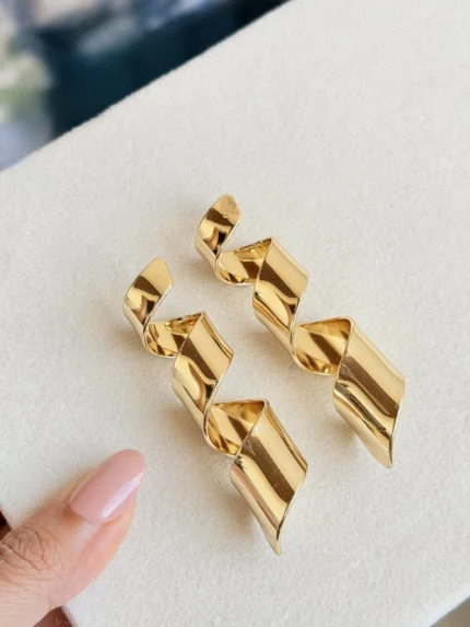 Twisted Statement Earrings