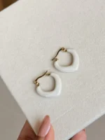 Marble Earrings