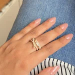 Pinteresty Pearl Bow Ring