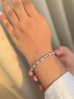 Silver Frost Link Handcuff - Image 2