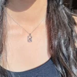 Silver Rose Pendent - Image 2