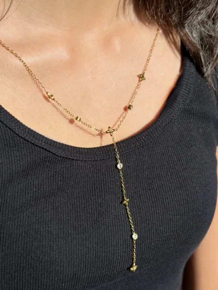 Crystal Long Pendent