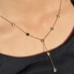 Multicolor Drop Pendent