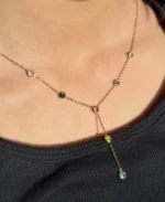 Multicolor Drop Pendent