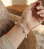 Silver Pearl Bracelet