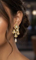 Crysta Long Dangling Earrings