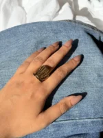 Chunky Shell Ring - Image 2