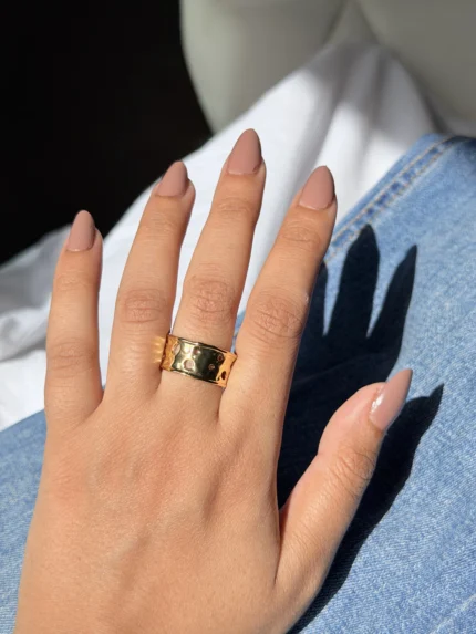 Statement Hole Ring