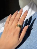 Statement Hole Ring - Image 3