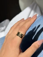 Statement Hole Ring - Image 2