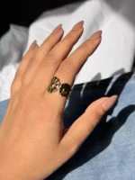 Beach Floral Ring - Image 2