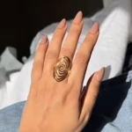 Statement Spiral Ring