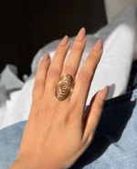 Statement Spiral Ring