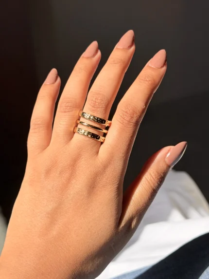 Triple Stack Ring