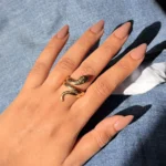 Statement Snake Ring