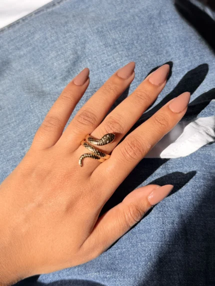 Statement Snake Ring