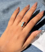 Aqua Marine Ring - Image 2
