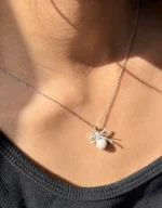 Studded Pearl Pendent