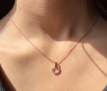 Delicate Rose Gold Pendent