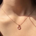 Delicate Rose Gold Pendent